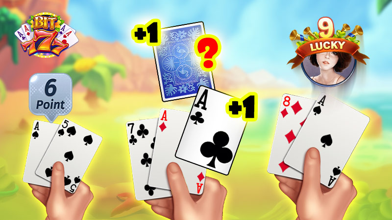 How to arrange basic cards in lucky 9 game at Bit777