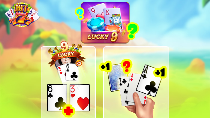 The most detailed rules and how to play Lucky 9 at Bit777